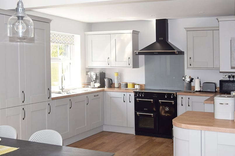 Dove Grey Wood Kitchen Bluewater Home Interiors