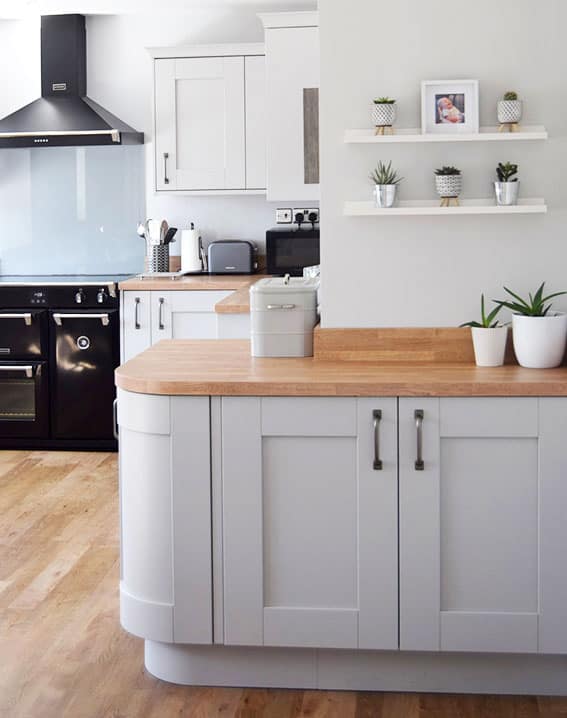 Dove Grey Wood Kitchen Bluewater Home Interiors